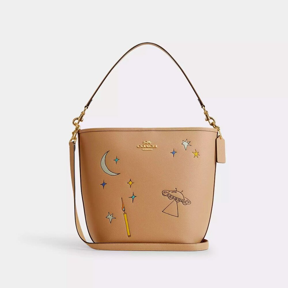 Coach X Observed By Us City Large Bucket Bag NWT CU390